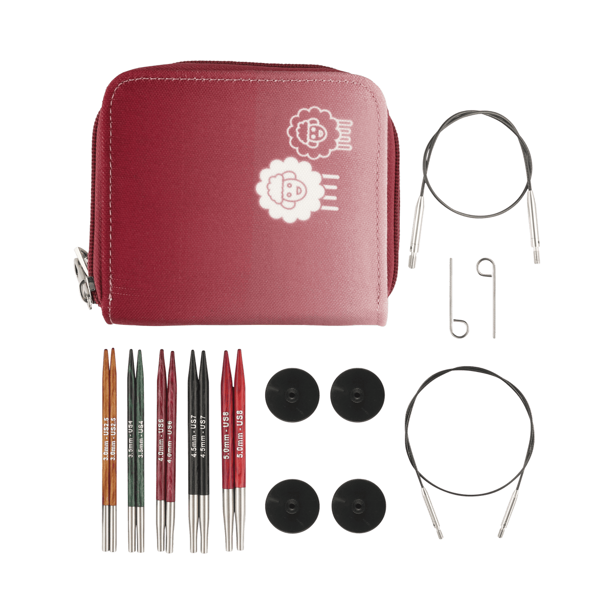 KnitPro Knitting Needles KnitPro | Dreamz | 10cm Interchangeable Knitting Needle Tips Starter Set