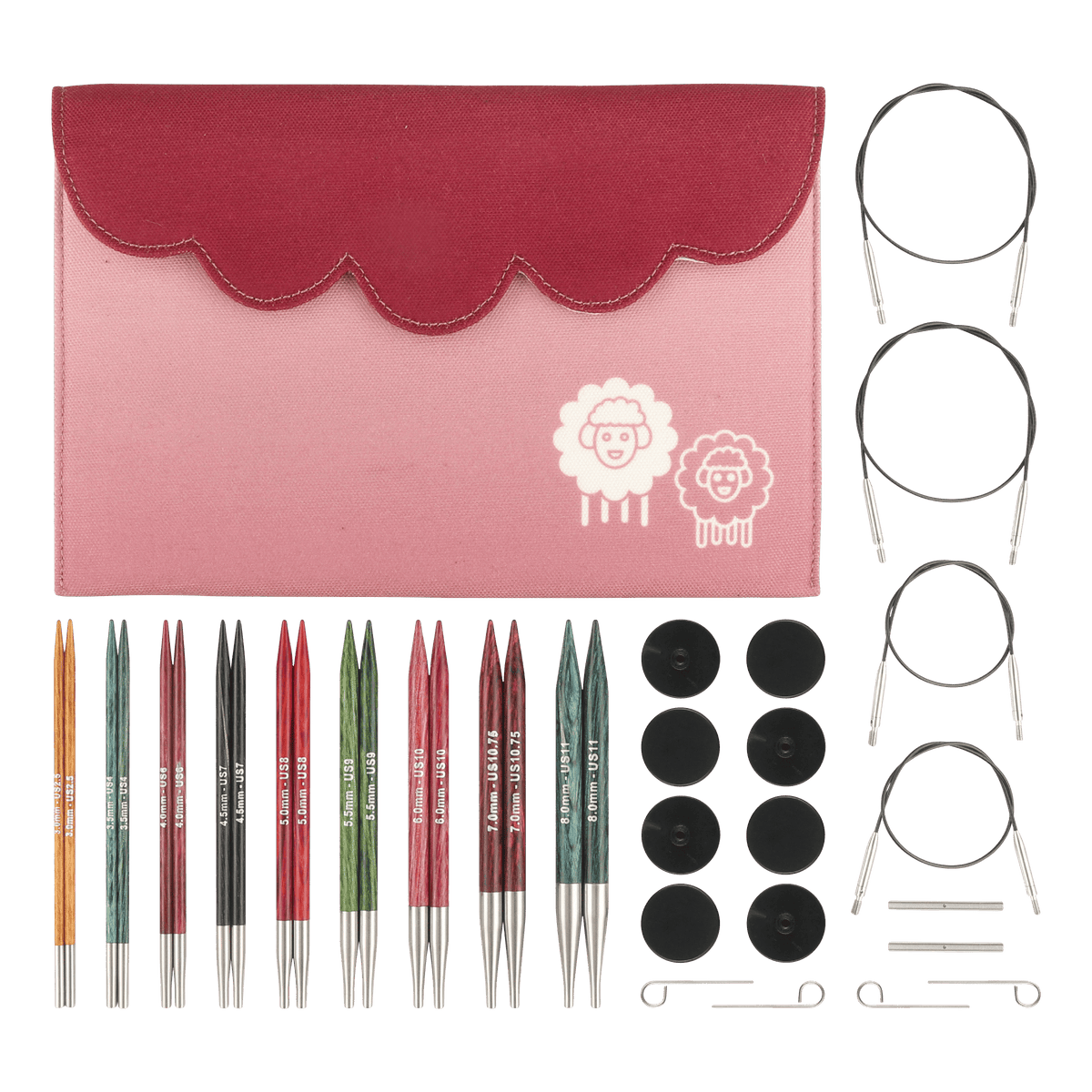 KnitPro Knitting Needles KnitPro | Dreamz | 13cm Interchangeable Knitting Needle Tips Deluxe Set