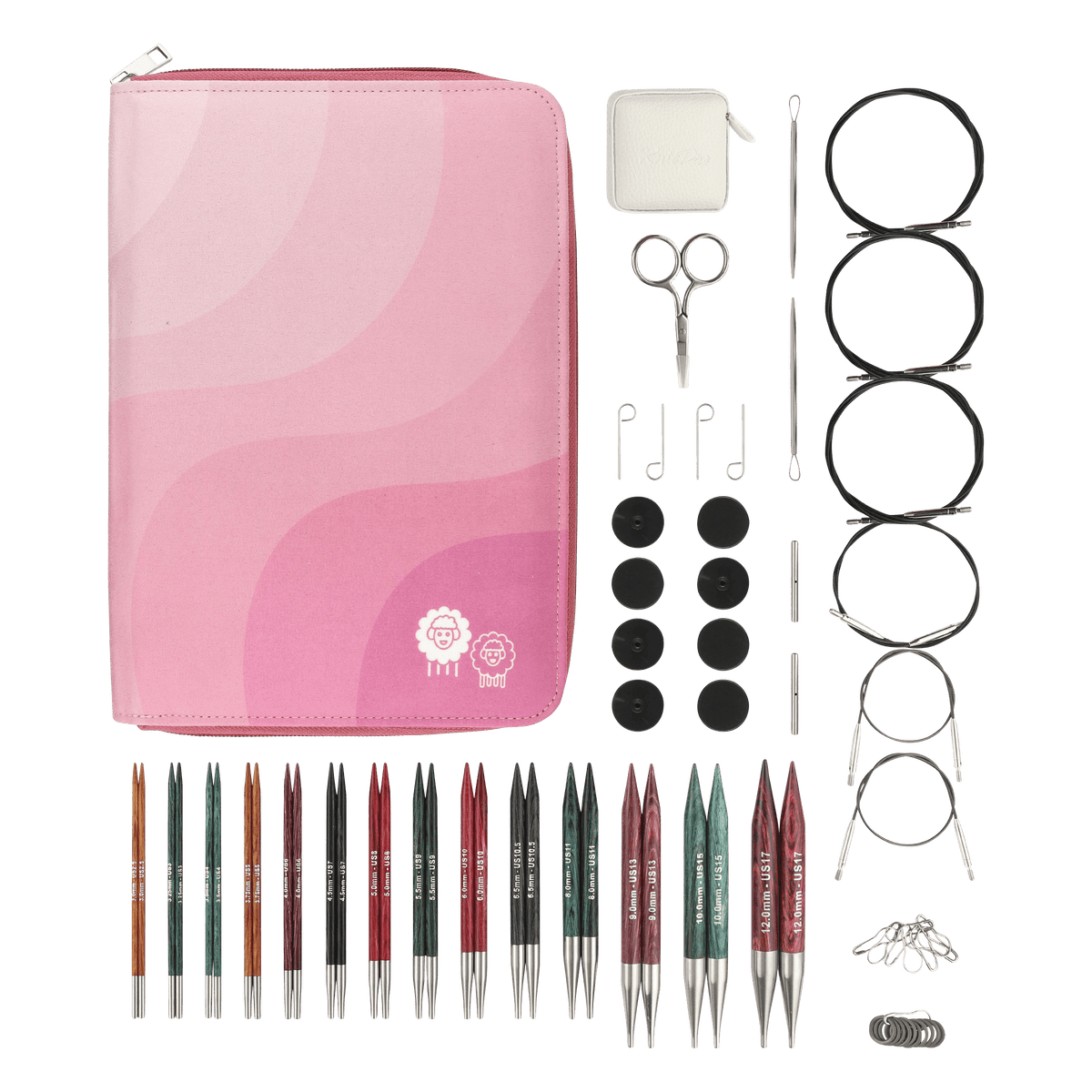 KnitPro Knitting Needles KnitPro | Dreamz | 13cm Interchangeable Knitting Needle Tips Grande Set