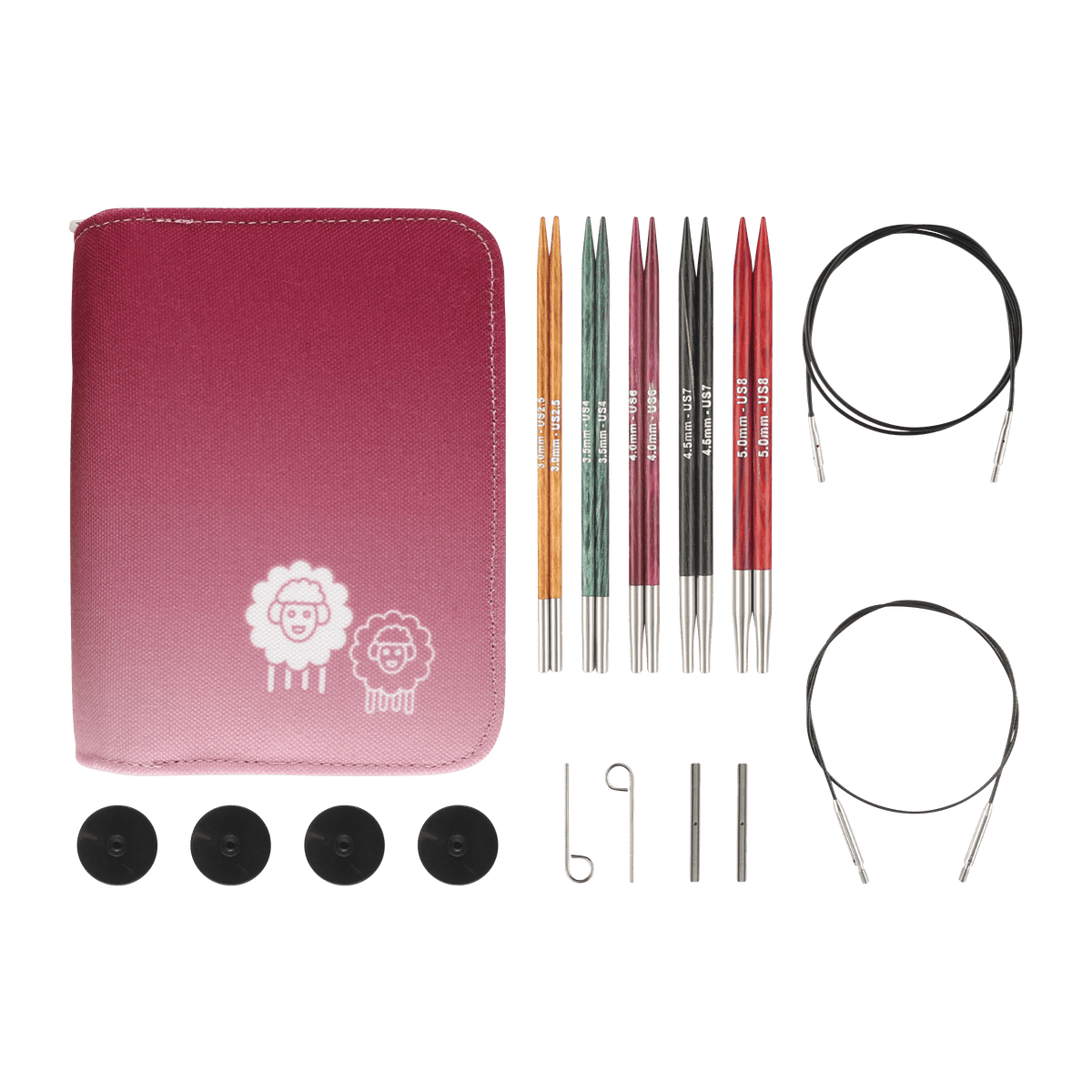 KnitPro Knitting Needles KnitPro | Dreamz | 13cm Interchangeable Knitting Needle Tips Starter Set