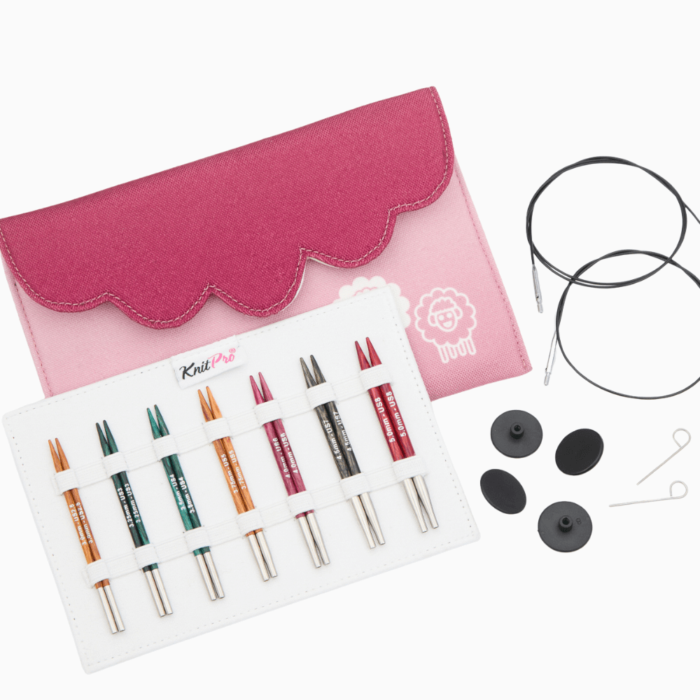 KnitPro Knitting Needles KnitPro | Dreamz | Interchangeable Knitting Needle Tips 10cm | Midi Set