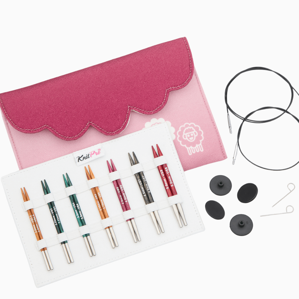 KnitPro Knitting Needles KnitPro | Dreamz | Interchangeable Knitting Needle Tips 13cm | Midi Set