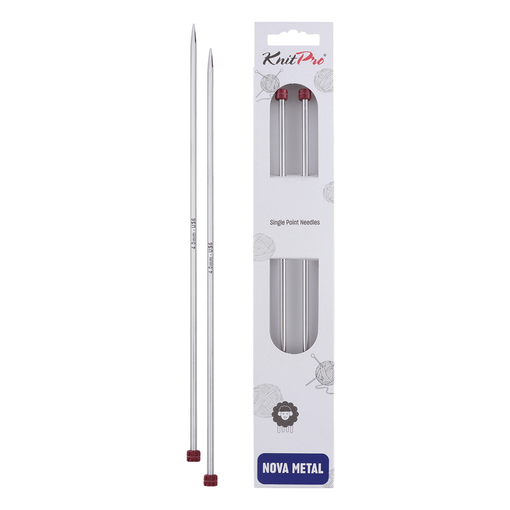 KnitPro Knitting Needles KnitPro | Nova | 15cm Children's Single Pointed Knitting Needles