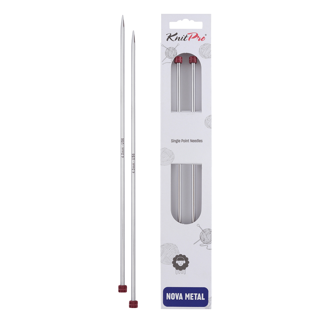 KnitPro Knitting Needles KnitPro | Nova | 15cm Children's Single Pointed Knitting Needles