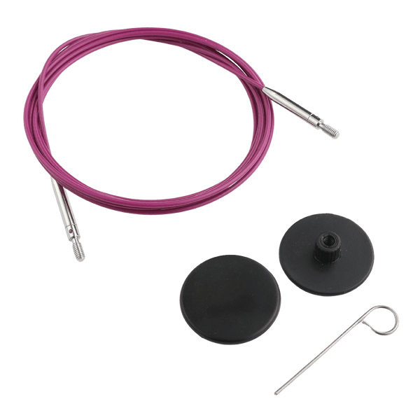 KnitPro | 360º Swivel Cables | Stainless Steel