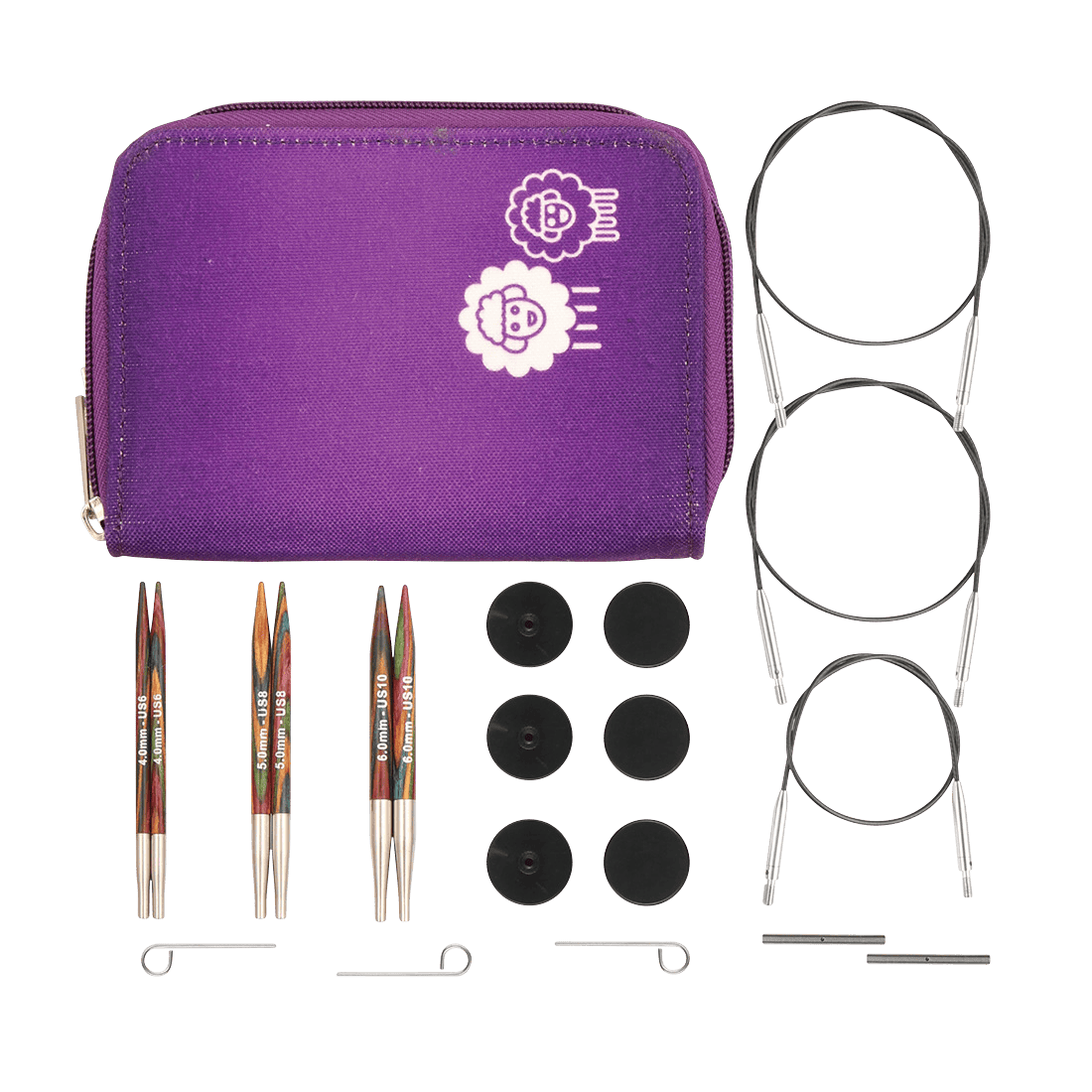 KnitPro Knitting Needles KnitPro | Symfonie | 10cm Interchangeable Knitting Needle Deluxe Set
