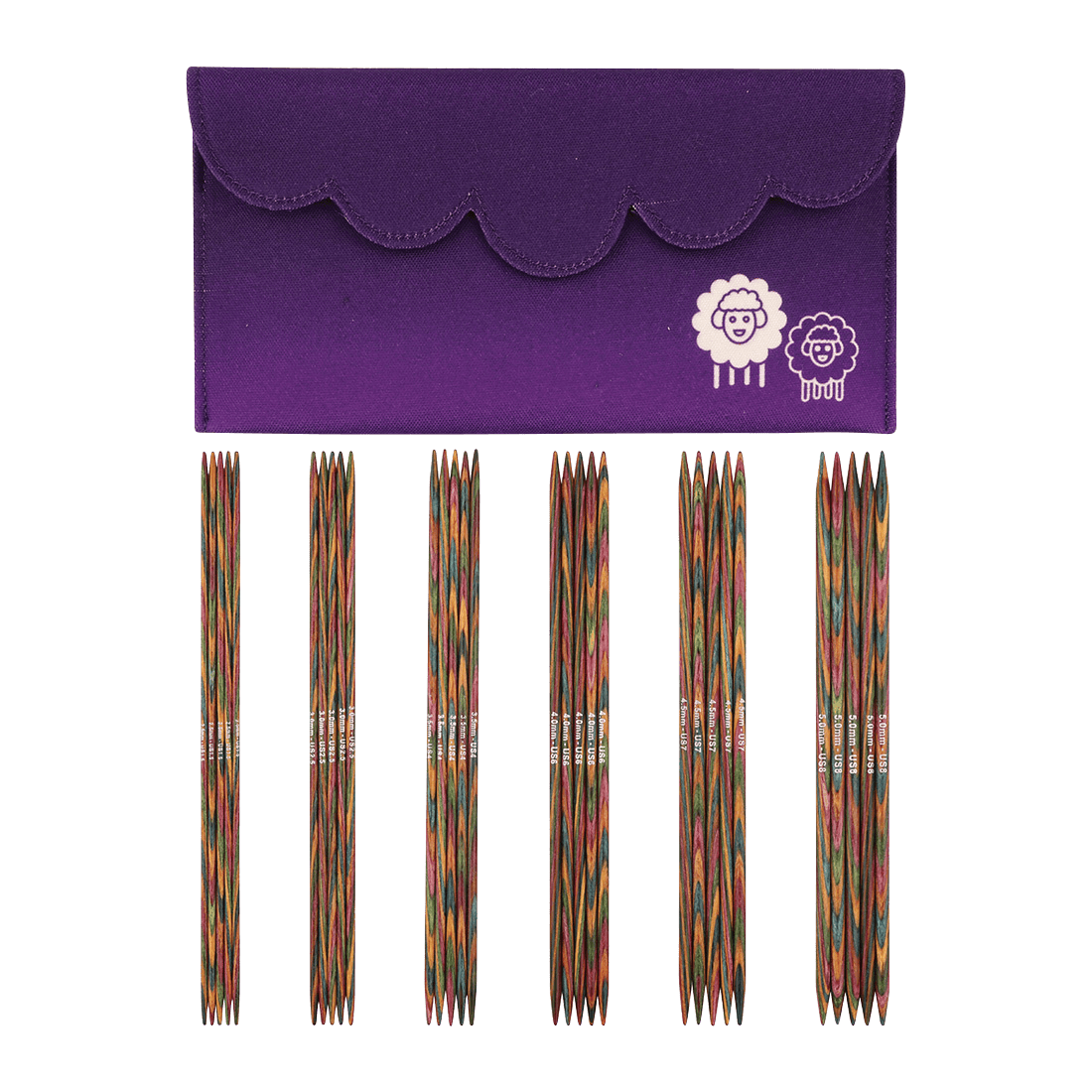 KnitPro Knitting Needles KnitPro | Symfonie | 20cm Double Pointed Knitting Needle Set