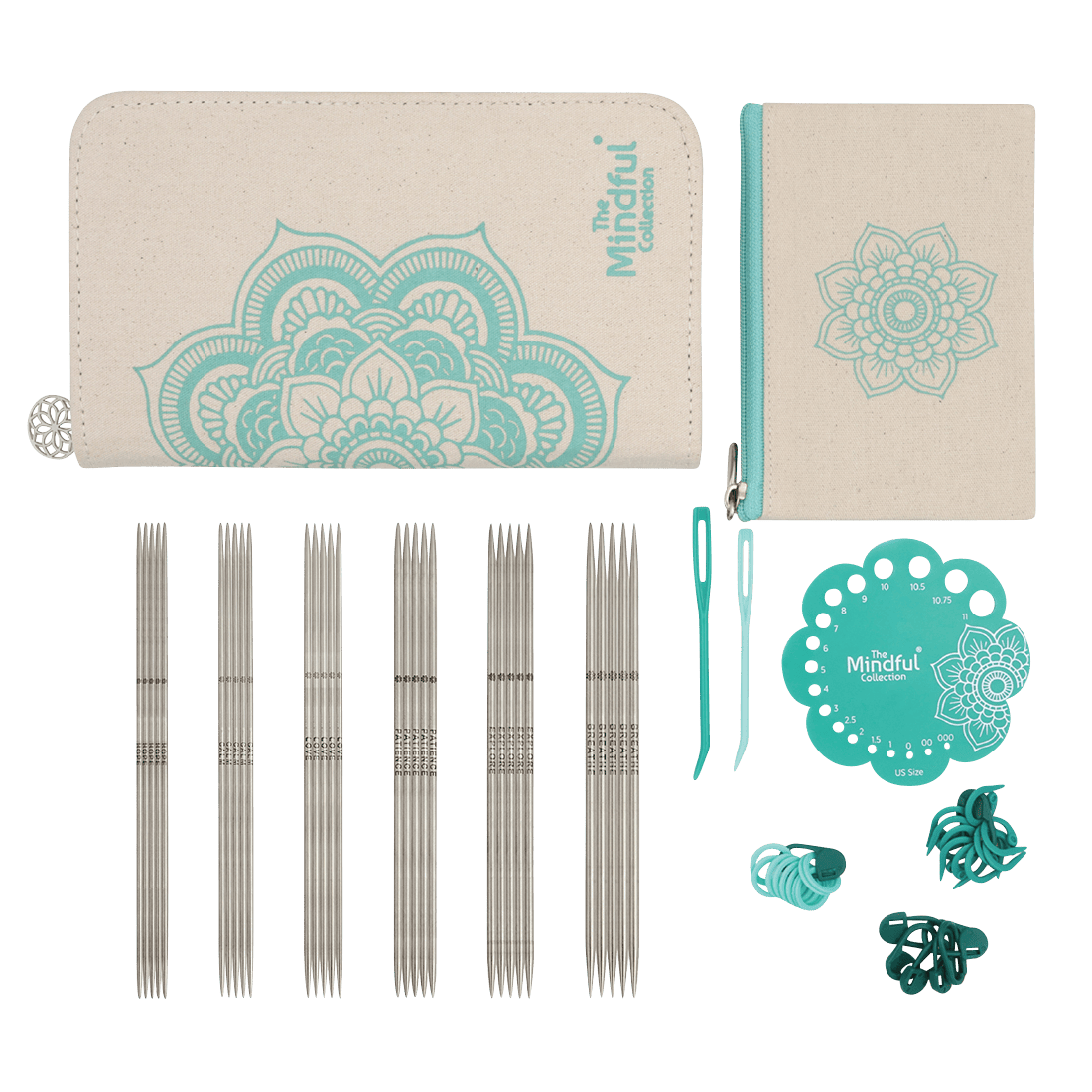 KnitPro Knitting Needles KnitPro | The Mindful Collection | Gracious Lace Double Pointed Knitting Needle Set