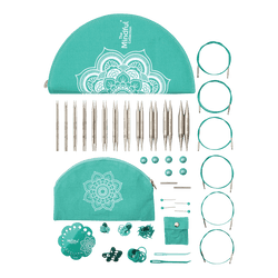 KnitPro Knitting Needles KnitPro | The Mindful Collection | Gratitude 13cm Lace Interchangeable Knitting Needle Set