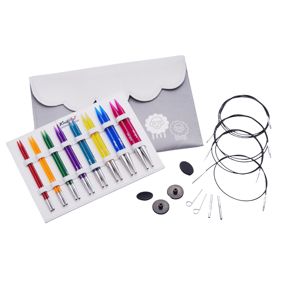 KnitPro Knitting Needles KnitPro | Trendz | 13cm Interchangeable Knitting Needle Deluxe Set