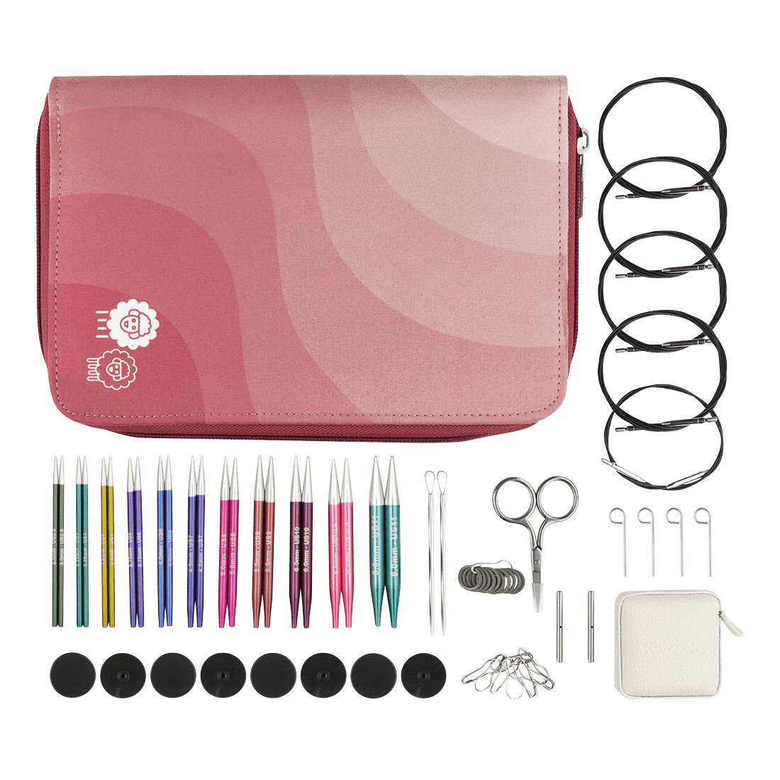 KnitPro Knitting Needles KnitPro | Zing | 10cm Interchangeable Knitting Needle Tips Regal Set