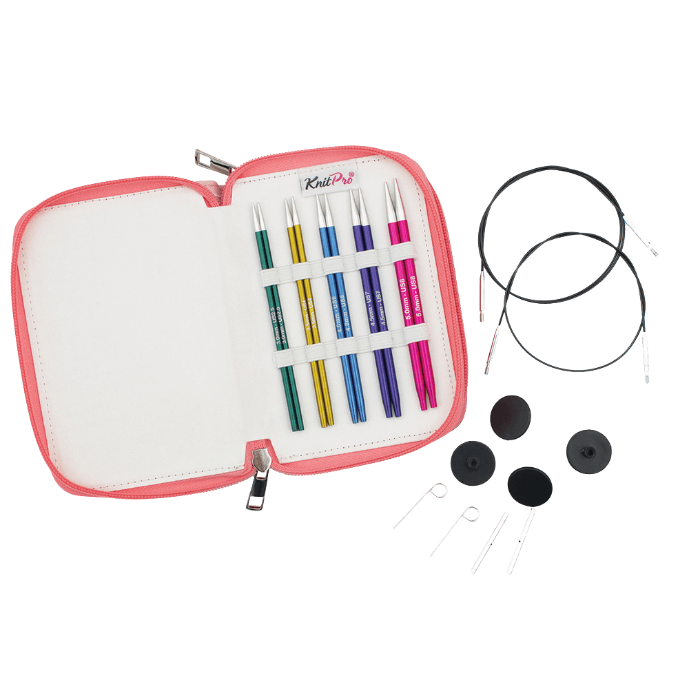 KnitPro Knitting Needles KnitPro | Zing | 13cm Interchangeable Knitting Needle Starter Set