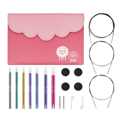 KnitPro Knitting Needles KnitPro | Zing | 13cm Interchangeable Knitting Needle Tips Midi Set