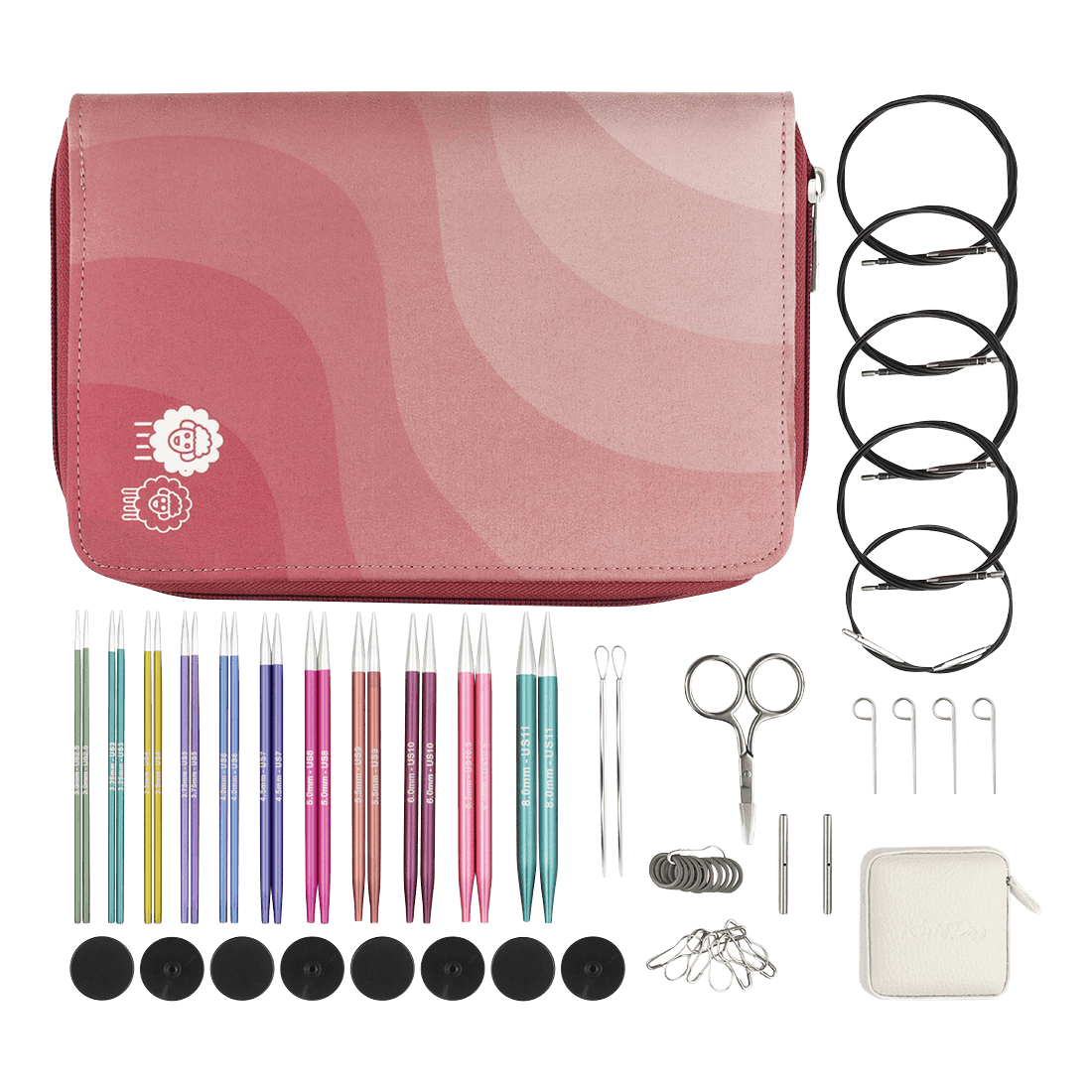 KnitPro Knitting Needles KnitPro | Zing | 13cm Interchangeable Knitting Needle Tips Regal Set