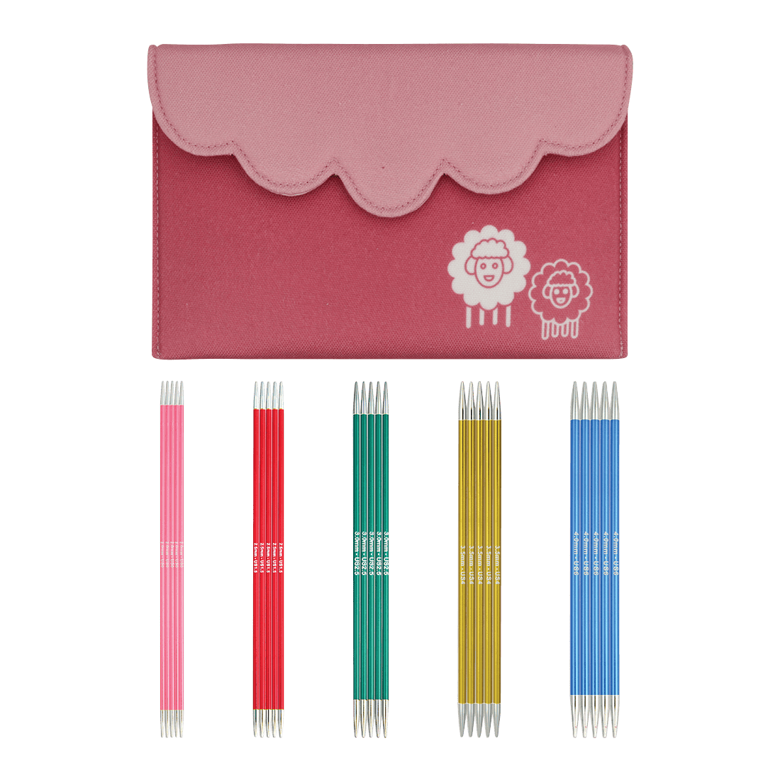 KnitPro Knitting Needles KnitPro | Zing | 15cm Double Pointed Knitting Needle Starter Set