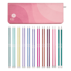 KnitPro Knitting Needles KnitPro | Zing | 25cm Single Pointed Knitting Needle Grande Set
