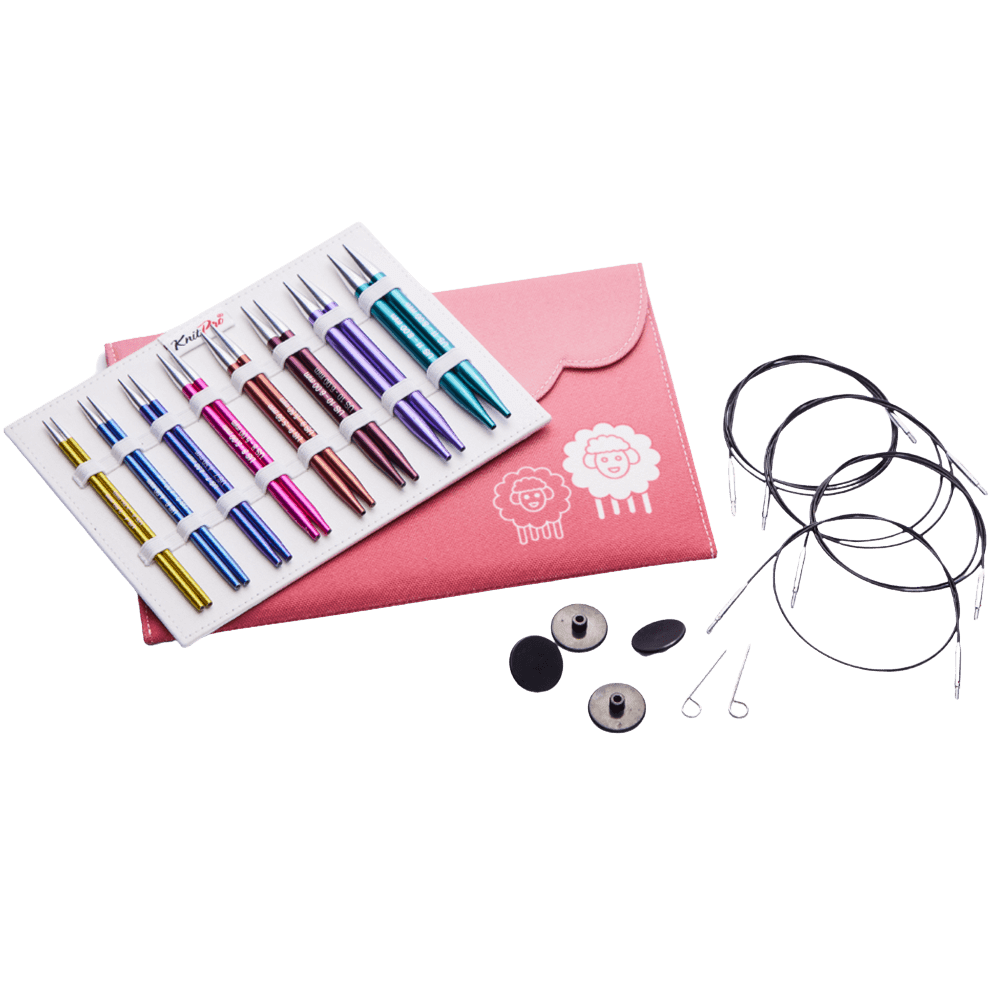 KnitPro Knitting Needles KnitPro | Zing | Deluxe 13cm Interchangeable Knitting Needle Set
