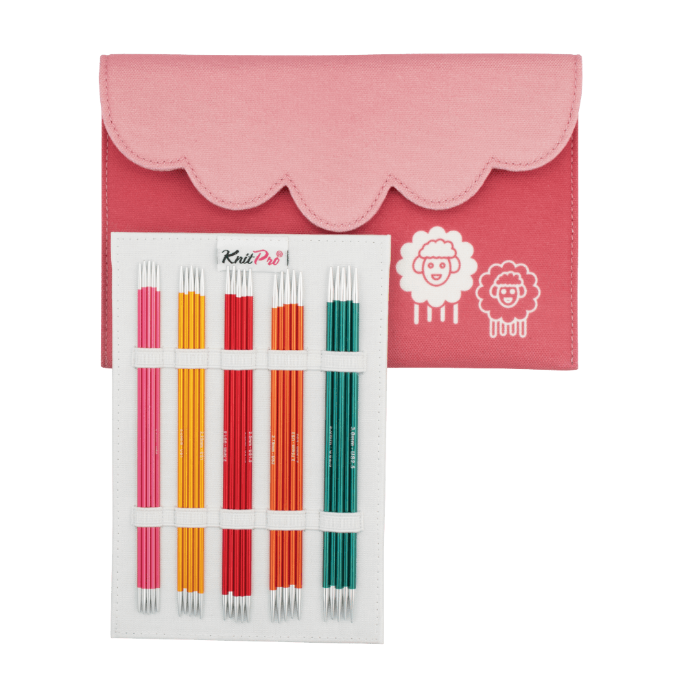 KnitPro Knitting Needles KnitPro | Zing | Double Pointed Knitting Needle (DPN's) Deluxe Set | 15cm