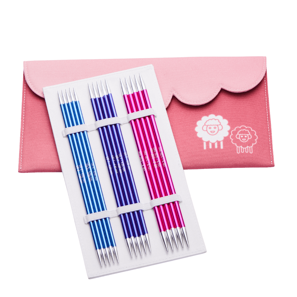 KnitPro Knitting Needles KnitPro | Zing | Double Pointed Knitting Needle (DPN) Set | 20cm