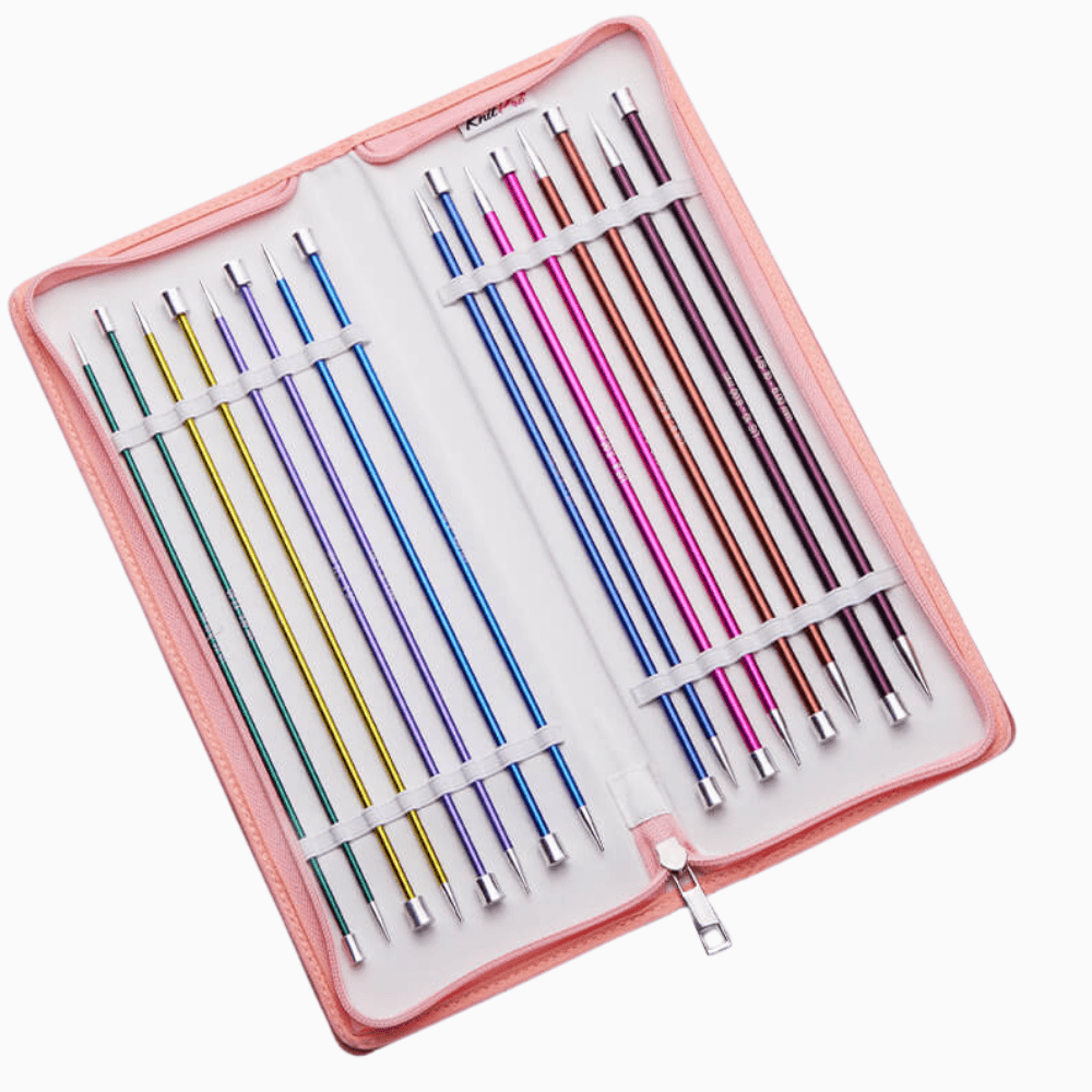 KnitPro Knitting Needles KnitPro | Zing | Single Pointed Knitting Needle Grande Set | 25cm