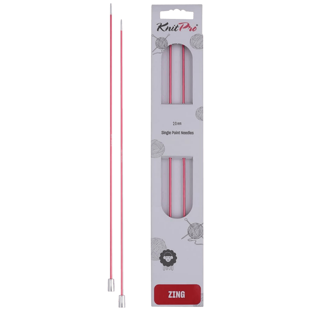 KnitPro Knitting Needles KnitPro | Zing | Single Pointed Knitting Needles