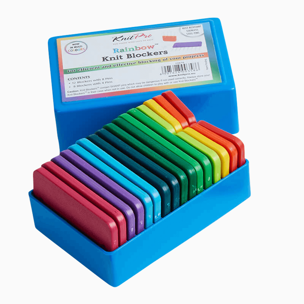 KnitPro Knitting Needles Rainbow KnitPro | Knit Blockers (pack of 20)