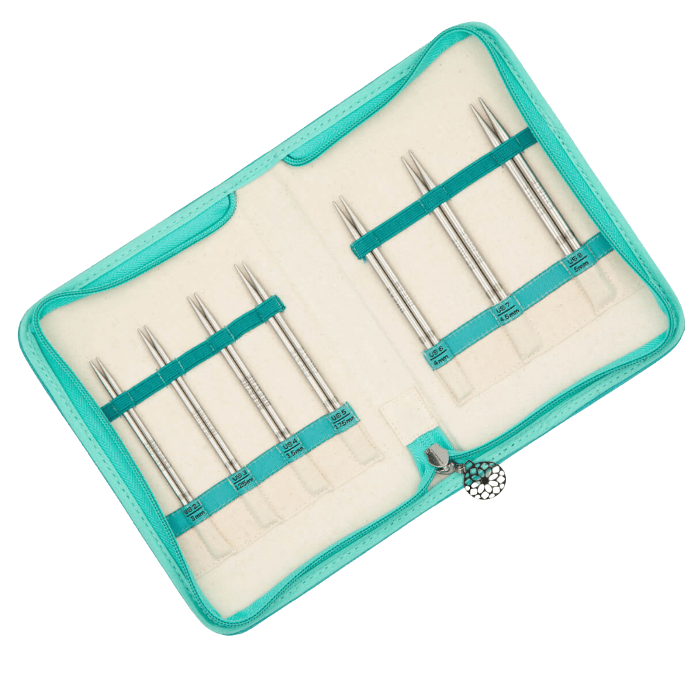 KnitPro Knitting Needles The Mindful Collection | Hope | 13cm Lace Interchangeable Knitting Needle Set