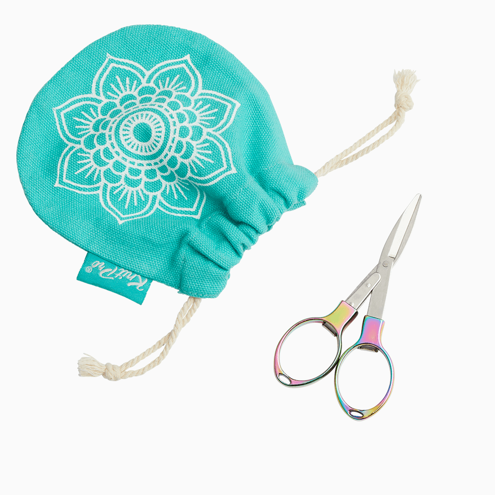 KnitPro Knitting Needles The Mindful Collection | Rainbow Folding Scissors