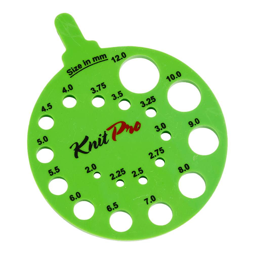KnitPro needle gague Envy KnitPro | Needle View Sizer - Round