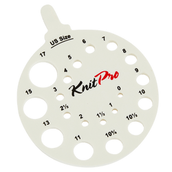 KnitPro needle gague Ivy KnitPro | Needle View Sizer - Round