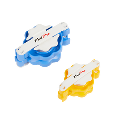 KnitPro Pom Pom Maker Blue and Yellow - 3.5cm and 4.5cm KnitPro | Pom Pom Makers | Nirvana