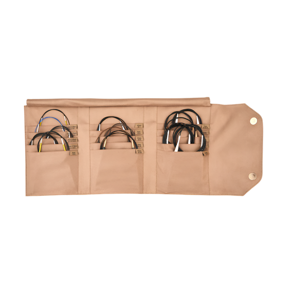 KnitPro | Clay Collection | Fixed Circular Knitting Needle Case