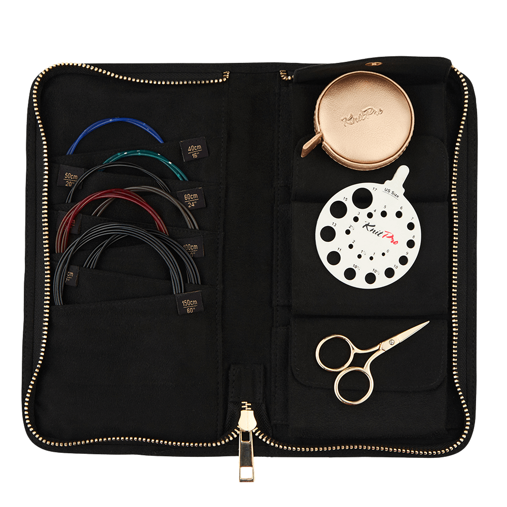 KnitPro Storage Devices KnitPro | Coal Collection | Cable Case