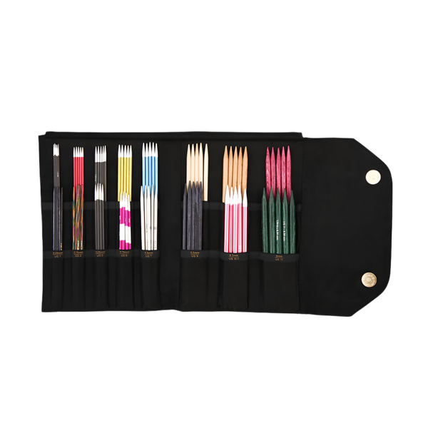 KnitPro | Coal Collection | Double Pointed Knitting Needle Case