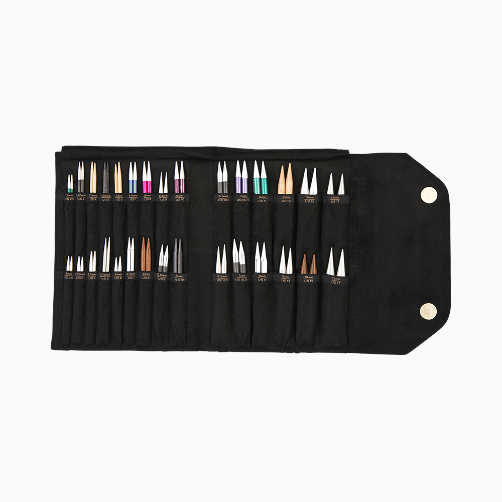 KnitPro Storage Devices KnitPro | Coal Collection | Interchangeable Knitting Needle Tips Case