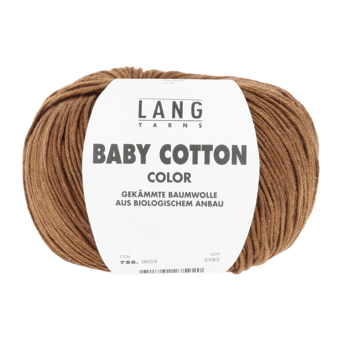 Lang Yarns Baby Wool Gold / Bordeaux LANGYARNS | Baby Yarn | Baby Cotton Colour | 4-Ply | 786