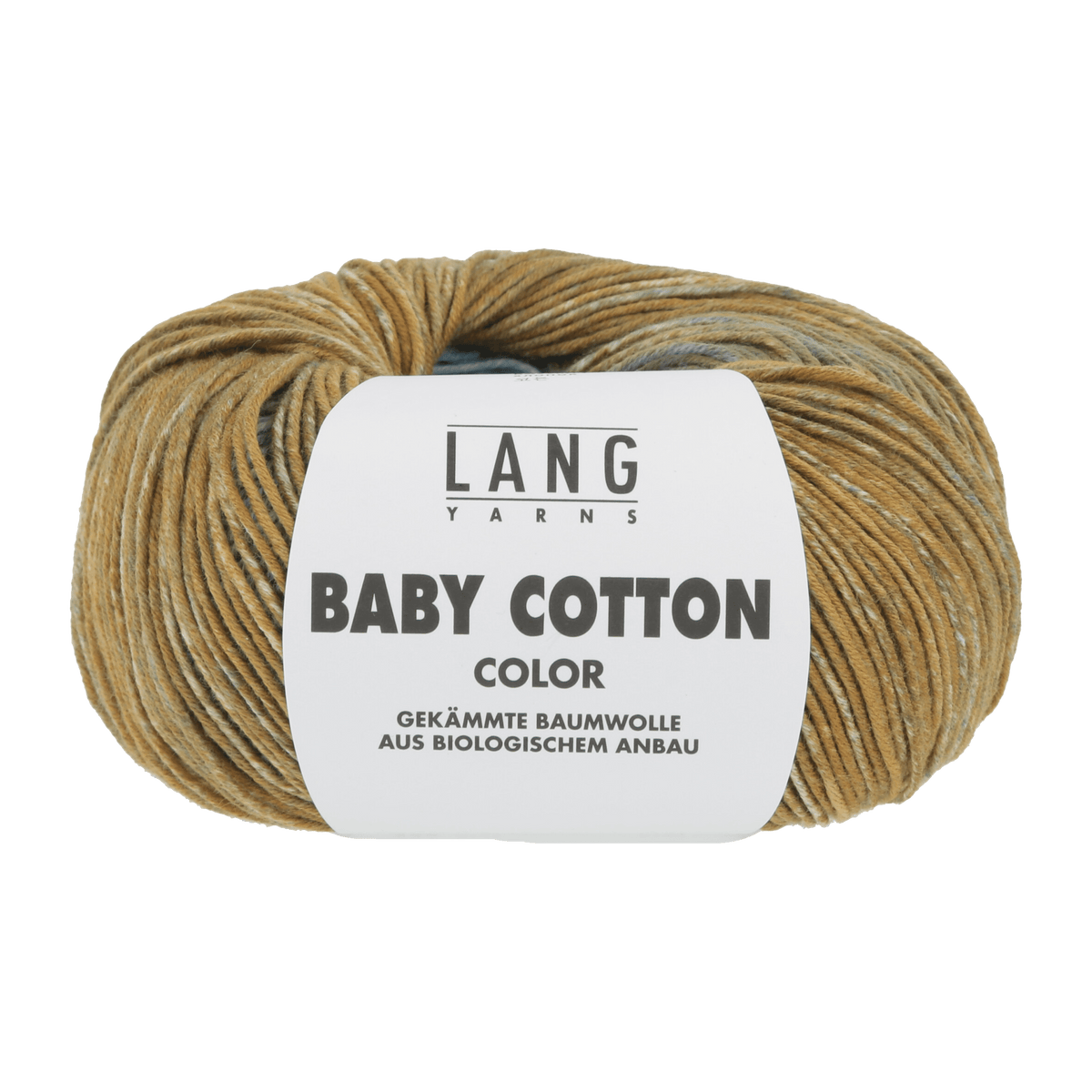 Lang Yarns Baby Wool Light Blue / Mustard Yellow / Rose LANGYARNS | Baby Yarn | Baby Cotton Colour | 4-Ply | 786