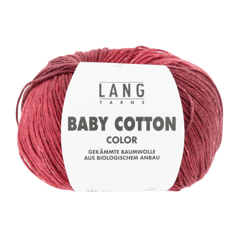 Lang Yarns Baby Wool Multicolour / Orange LANGYARNS | Baby Yarn | Baby Cotton Colour | 4-Ply | 786