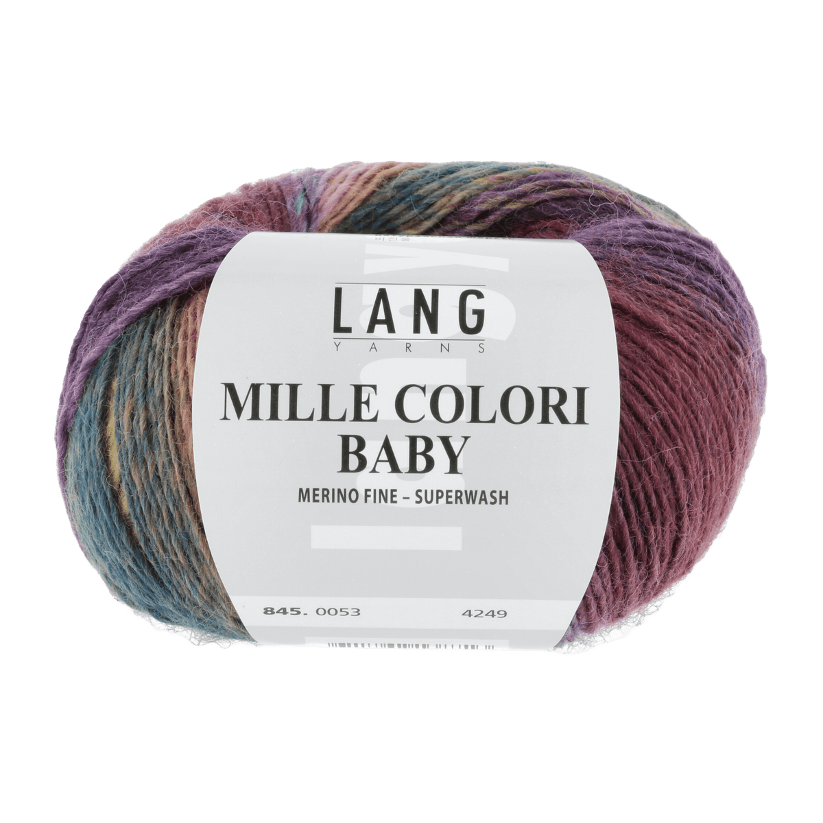 Lang Yarns Baby Wool Pink / Ciel / Green LANGYARNS | Baby Yarn | MILLE COLORI BABY | 4-Ply | 845