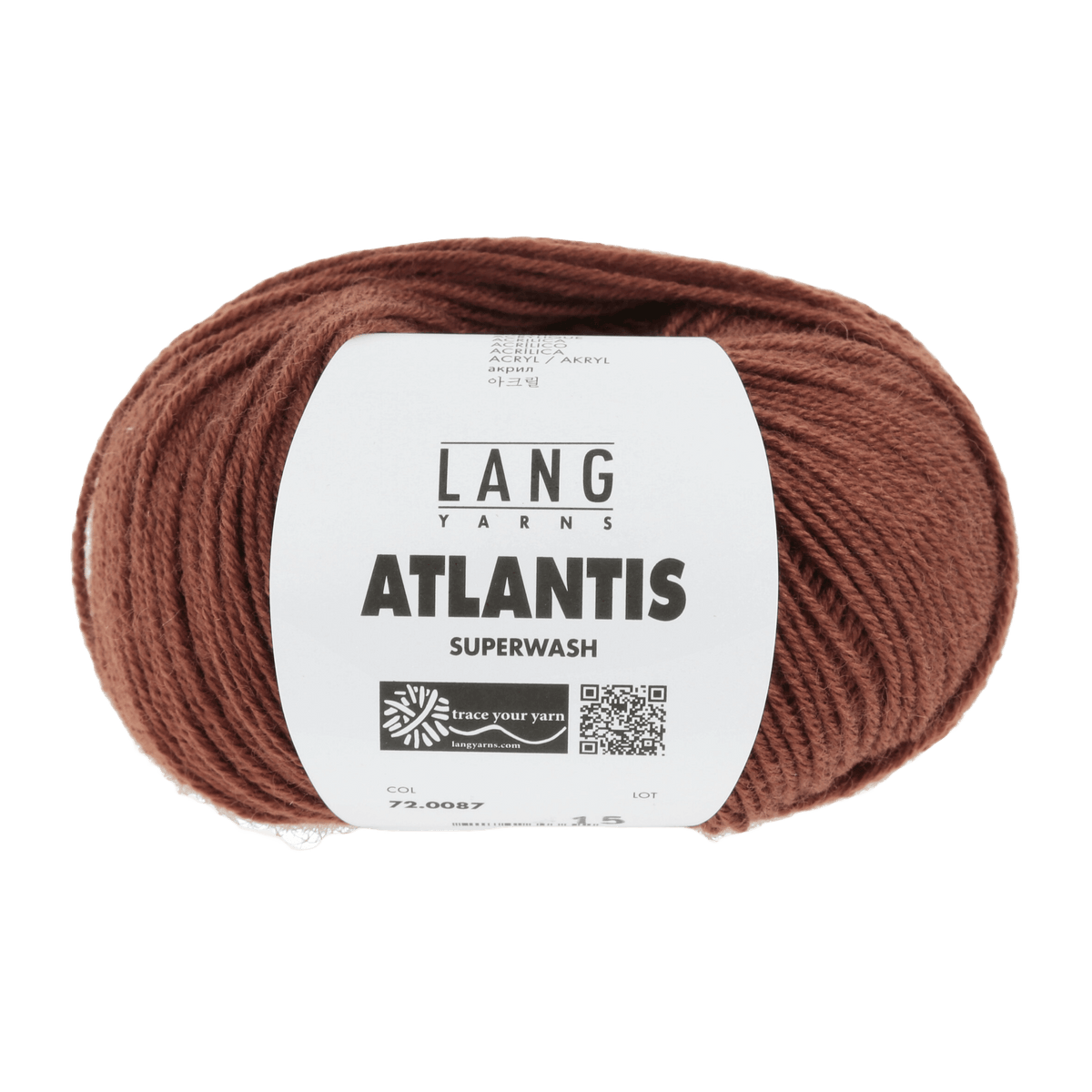Lang Yarns Knitting Pattern 116 - 11 balls / brick 72.0087 Child's cardigan Pattern Bundle in ATLANTIS by LANGYARNS | Punto 41-020