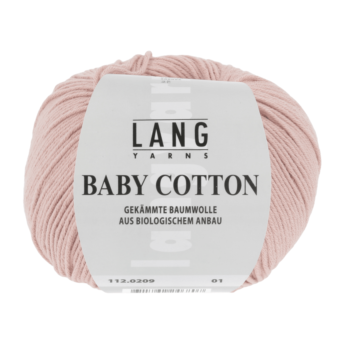 Lang Yarns Knitting Pattern 56 - 2 balls / DARK PINK 112.0209 Sweater Pattern Bundle in BABY COTTON by LANGYARNS | Punto 36-001