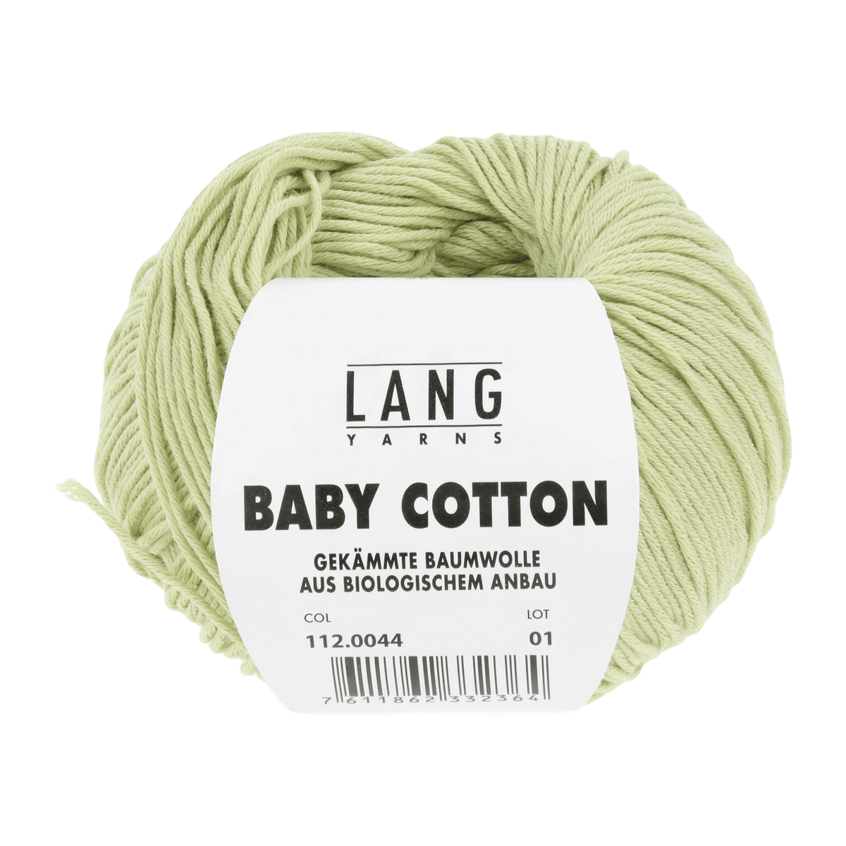 Lang Yarns Knitting Pattern 56-62 - 1 balls / LEMON 112.0044 Bootees Pattern Bundle in BABY COTTON by LANGYARNS | Punto 36-003