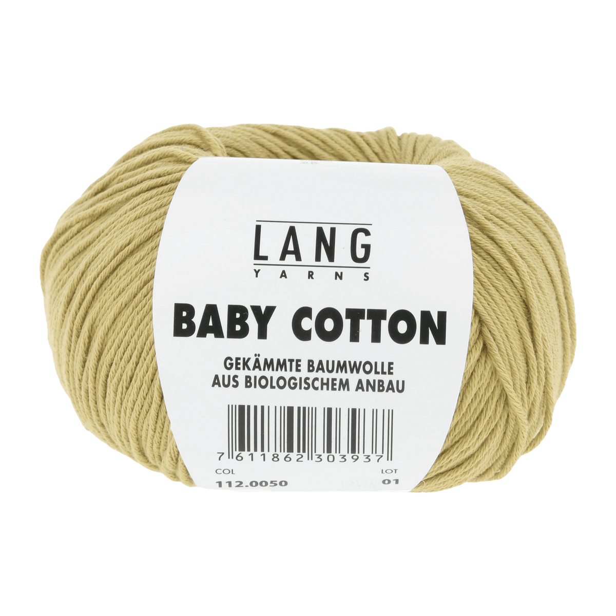 Lang Yarns Knitting Pattern 56-62 - 1 balls / OLD GOLD 112.0050 Bootees Pattern Bundle in BABY COTTON by LANGYARNS | Punto 36-003