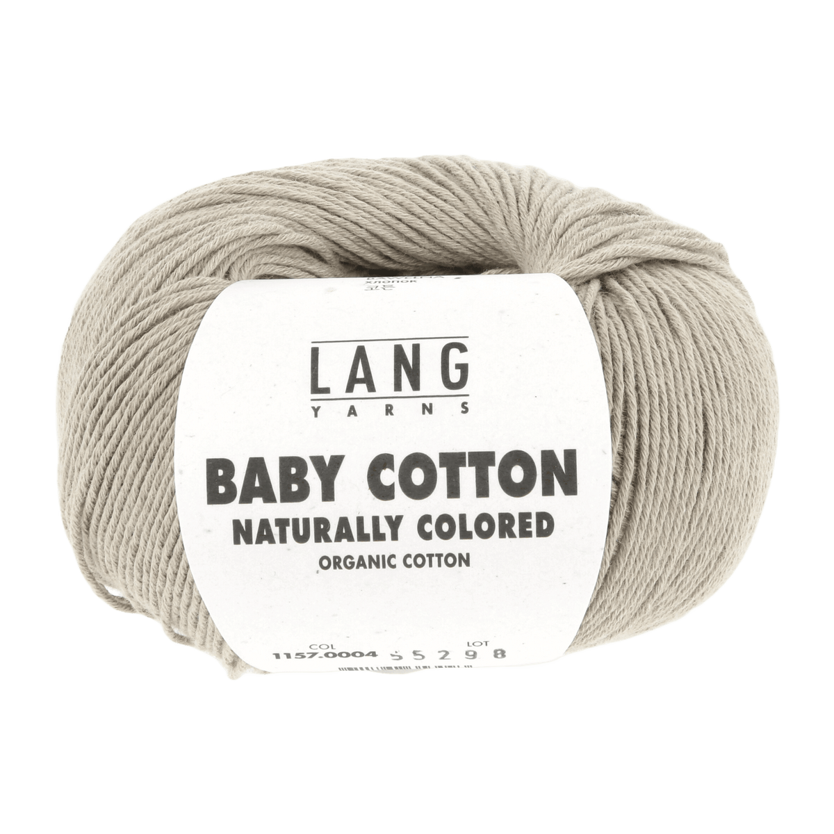Lang Yarns Knitting Pattern 62 - 2 balls / DARK GREEN 1157.0004 BJORN Bodysuit Pattern Bundle in Baby Cotton Naturally Colored by LANGYARNS | Punto 83-013
