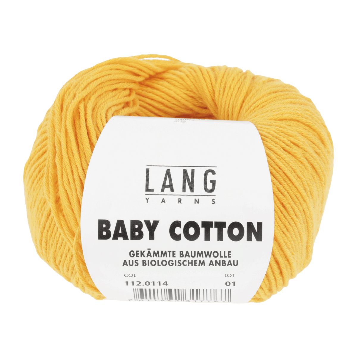 Lang Yarns Knitting Pattern 62 - 2 balls / SUNNY YELLOW 112.0114 Trousers Pattern Bundle in BABY COTTON by LANGYARNS | Punto 36-004