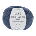 Lang Yarns Knitting Pattern 62 - 3 balls / dark jeans 71.0334 TILL Oversized sweater Pattern Bundle in Merino 200 Bébé by LANGYARNS | Punto 80-021