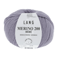 Lang Yarns Knitting Pattern 62-68 - 4 balls / lilac 71.0407 ELINA Sweater Pattern Bundle in Merino 200 Bébé by LANGYARNS | Punto 80-010