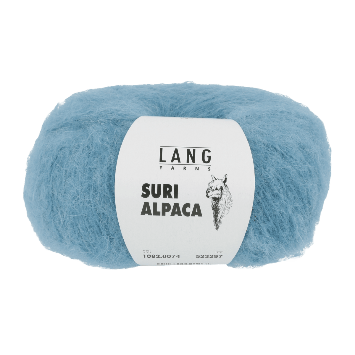 Lang Yarns Knitting Pattern 82 x 62 cm - 9 balls / atlantic 1082.0074 MARTHA Shawl Pattern Bundle in SURI ALPACA by LANGYARNS | Fatto a Mano 278-057