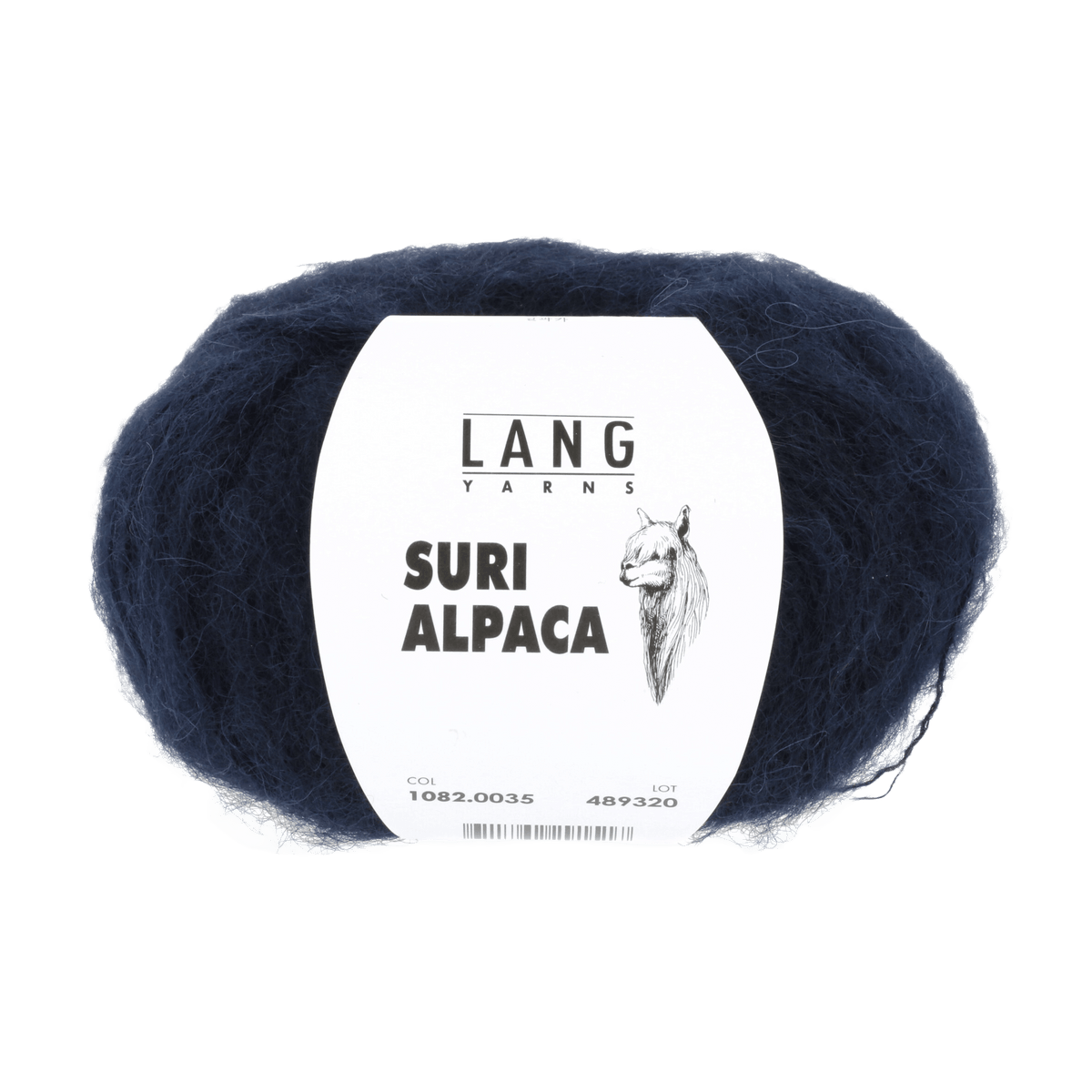 Lang Yarns Knitting Pattern 82 x 62 cm - 9 balls / blue marine 1082.0035 MARTHA Shawl Pattern Bundle in SURI ALPACA by LANGYARNS | Fatto a Mano 278-057
