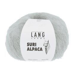 Lang Yarns Knitting Pattern 82 x 62 cm - 9 balls / grey 1082.0003 MARTHA Shawl Pattern Bundle in SURI ALPACA by LANGYARNS | Fatto a Mano 278-057
